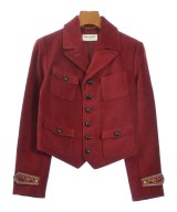 SAINT LAURENT PARIS（サンローランパリ）カジュアルジャケット 赤 サイズ:34(XXS位) レディース/2200620951296