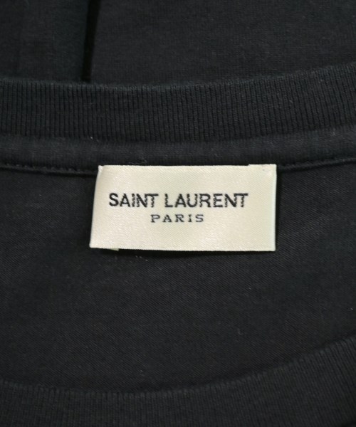 SAINT LAURENT PARIS（サンローランパリ）Tシャツ・カットソー 黒 サイズ:XS レディース/2200621220063