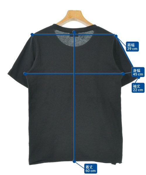 SAINT LAURENT PARIS（サンローランパリ）Tシャツ・カットソー 黒 サイズ:XS レディース/2200621220063
