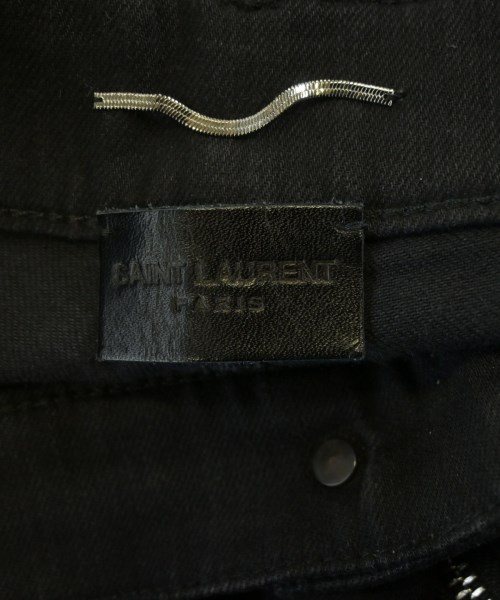 SAINT LAURENT PARIS（サンローランパリ）デニムパンツ 黒 サイズ:28(S位) メンズ/2200621338126