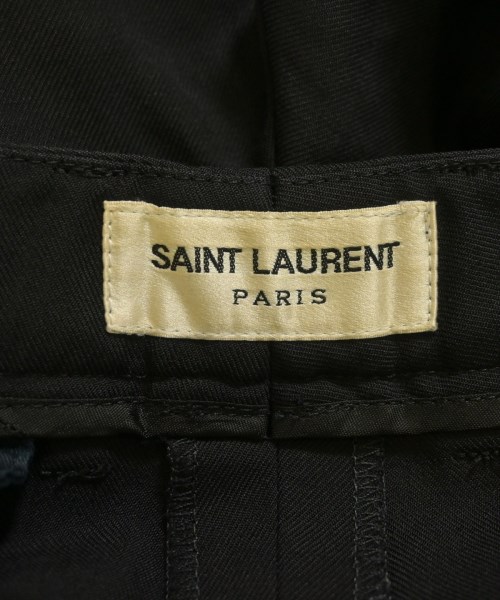 SAINT LAURENT PARIS（サンローランパリ）スラックス 黒 サイズ:38(S位) レディース/2200672877087