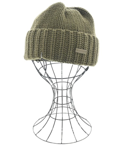 SAINT LAURENT PARIS(サンローランパリ)ニットキャップ・ビーニー カーキ サイズ:M/2200672997228