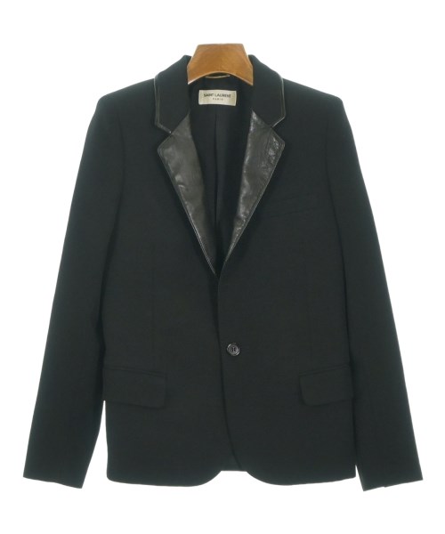 SAINT LAURENT PARIS(サンローランパリ)テーラードジャケット 黒 サイズ:34(XS位)/2200670022021