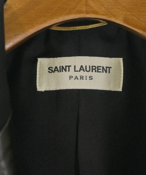 SAINT LAURENT PARIS（サンローランパリ）テーラードジャケット 黒 サイズ:34(XS位) レディース/2200670022021