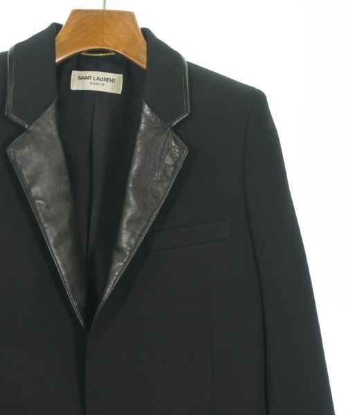 SAINT LAURENT PARIS（サンローランパリ）テーラードジャケット 黒 サイズ:34(XS位) レディース/2200670022021