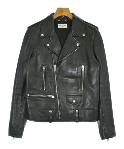 SAINT LAURENT PARIS(サンローランパリ)ライダース 黒 サイズ:46(M位)/2200673721013