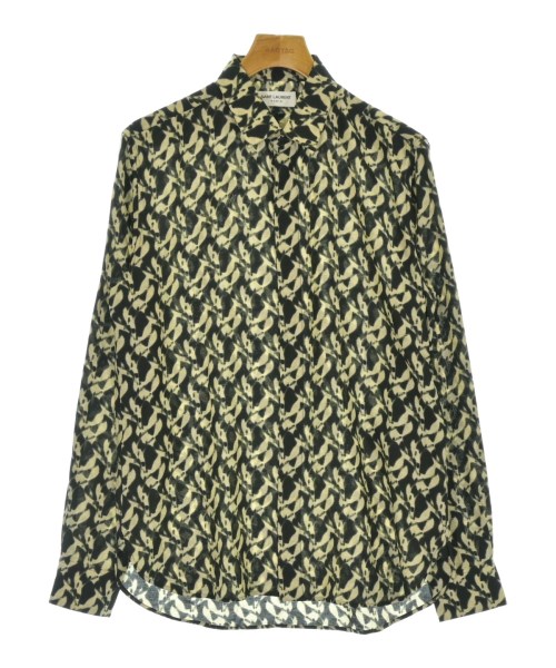SAINT LAURENT PARIS(サンローランパリ)カジュアルシャツ 黒 サイズ:38(S位)/2200673721037