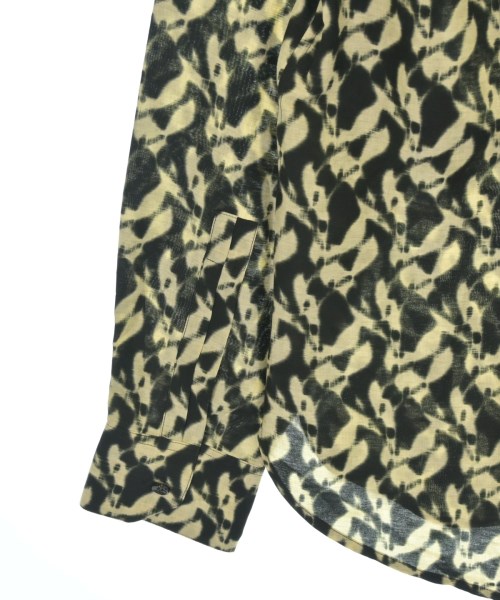 SAINT LAURENT PARIS（サンローランパリ）カジュアルシャツ 黒 サイズ:38(S位) メンズ/2200673721037