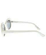 SAINT LAURENT PARIS（サンローランパリ）サングラス 白 サイズ:- レディース/2200673980069