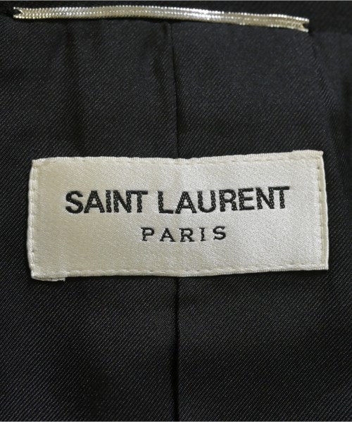 SAINT LAURENT PARIS（サンローランパリ）カジュアルジャケット 黒 サイズ:46(M位) メンズ/2200674171015