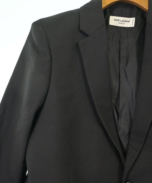 SAINT LAURENT PARIS（サンローランパリ）カジュアルジャケット 黒 サイズ:38(S位) レディース/2200674171046