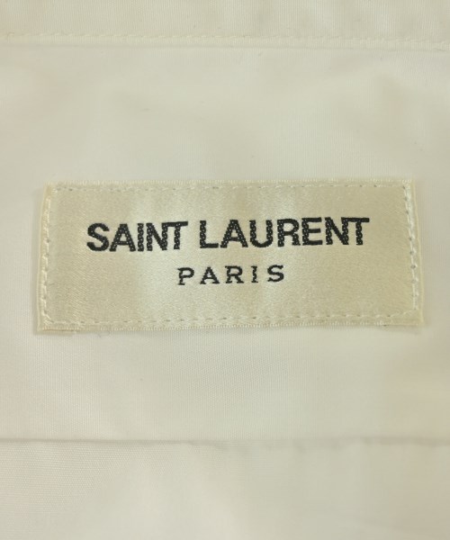 SAINT LAURENT PARIS（サンローランパリ）カジュアルシャツ 白 サイズ:36(XS位) レディース/2200674171053