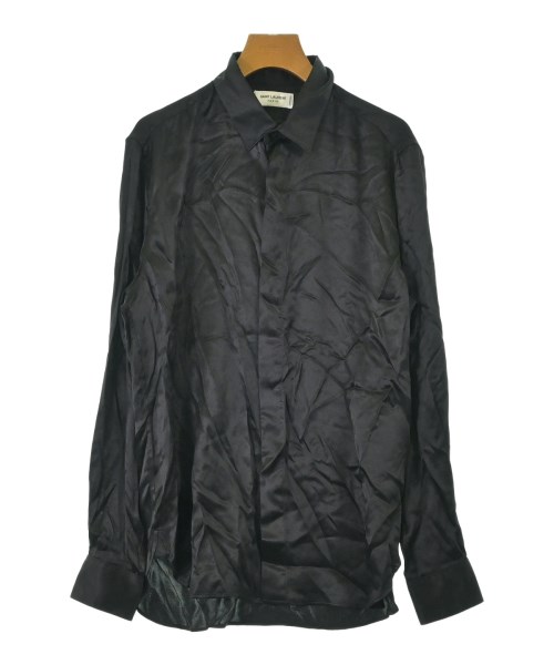 SAINT LAURENT PARIS(サンローランパリ)カジュアルシャツ 黒 サイズ:38(S位)/2200674171138