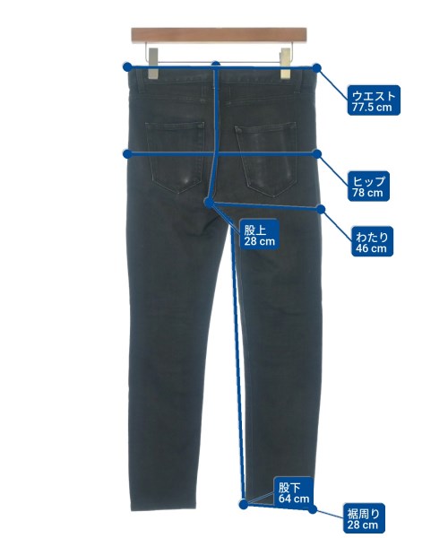 SAINT LAURENT PARIS（サンローランパリ）デニムパンツ 黒 サイズ:29(S位) メンズ/2200674171152