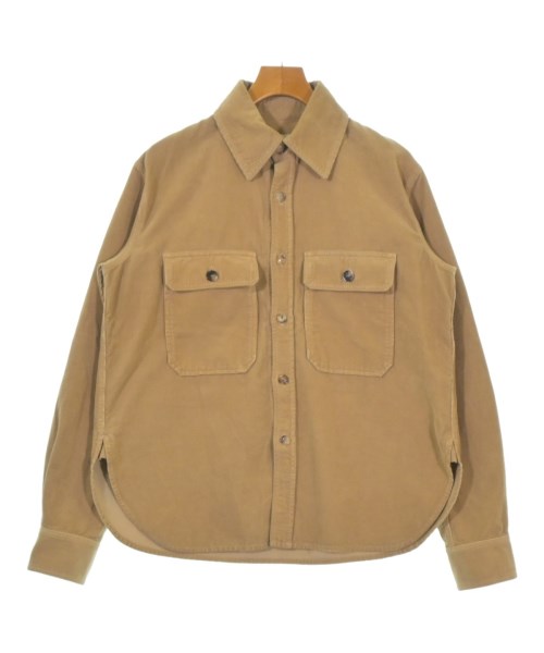 SAINT LAURENT PARIS(サンローランパリ)カジュアルシャツ ベージュ サイズ:S/2200675391030