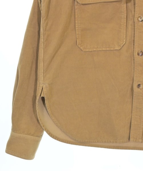 SAINT LAURENT PARIS（サンローランパリ）カジュアルシャツ ベージュ サイズ:S メンズ/2200675391030
