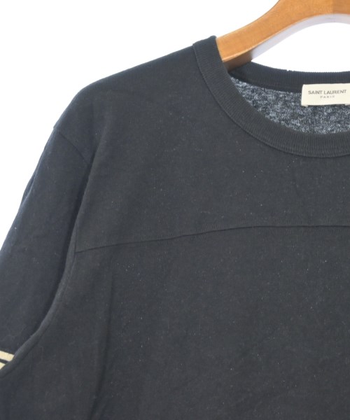 SAINT LAURENT PARIS（サンローランパリ）Tシャツ・カットソー 黒 サイズ:L メンズ/2200675470025
