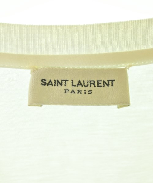 SAINT LAURENT PARIS（サンローランパリ）Tシャツ・カットソー 白 サイズ:L メンズ/2200675594035