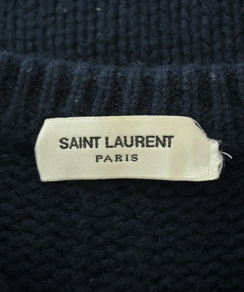 SAINT LAURENT PARIS（サンローランパリ）ニット・セーター 紺 サイズ:M メンズ/2200670155194