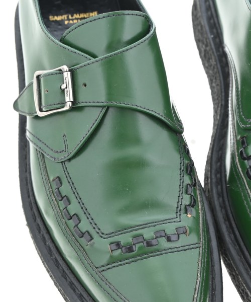 SAINT LAURENT PARIS（サンローランパリ）ビジネス・ドレスシューズ 緑 サイズ:EU41(26cm位) メンズ/2200675796064