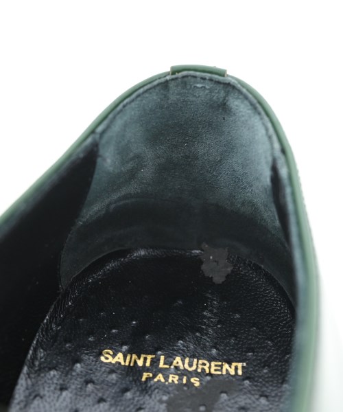 SAINT LAURENT PARIS（サンローランパリ）ビジネス・ドレスシューズ 緑 サイズ:EU41(26cm位) メンズ/2200675796064