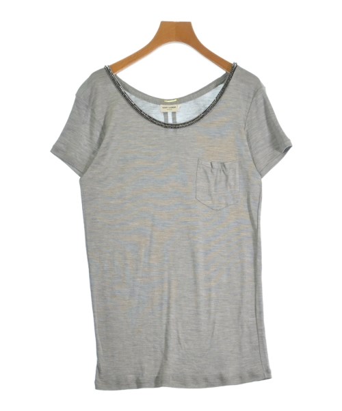 SAINT LAURENT PARIS(サンローランパリ)Tシャツ・カットソー グレー サイズ:XS/2200676255034