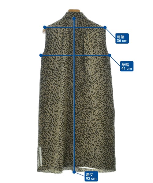 SAINT LAURENT PARIS（サンローランパリ）ワンピース グレー サイズ:36(XS位) レディース/2200676255102