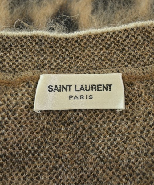 SAINT LAURENT PARIS（サンローランパリ）ニット・セーター 茶 サイズ:M メンズ/2200676952056