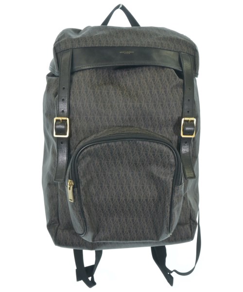 SAINT LAURENT PARIS(サンローランパリ)バックパック・リュック 茶 サイズ:-/2200676957013