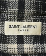 SAINT LAURENT PARIS（サンローランパリ）カジュアルシャツ 黒 サイズ:38(S位) メンズ/2200674721289