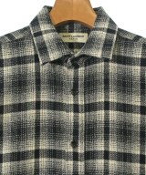 SAINT LAURENT PARIS（サンローランパリ）カジュアルシャツ 黒 サイズ:38(S位) メンズ/2200674721289