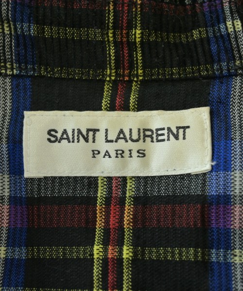 SAINT LAURENT PARIS（サンローランパリ）カジュアルシャツ 黒 サイズ:S メンズ/2200673383037
