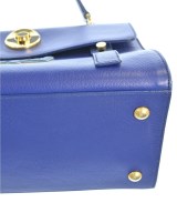 SAINT LAURENT PARIS（サンローランパリ）ハンドバッグ 紺 サイズ:- レディース/2200677882048