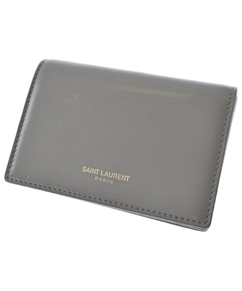 SAINT LAURENT PARIS(サンローランパリ)カードケース グレー サイズ:-/2200678208120