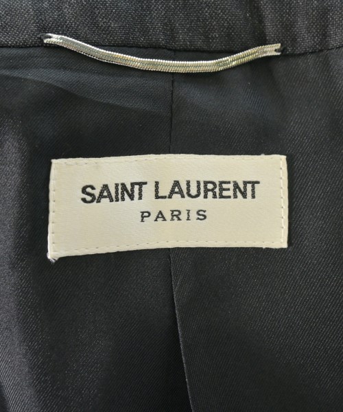 SAINT LAURENT PARIS（サンローランパリ）テーラードジャケット グレー サイズ:46(M位) メンズ/2200678217061