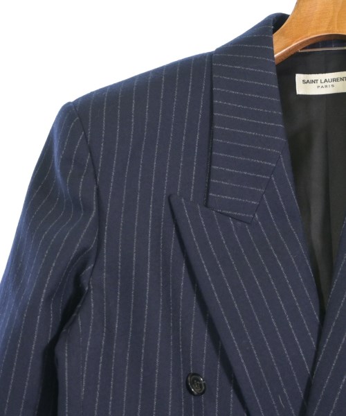 SAINT LAURENT PARIS（サンローランパリ）テーラードジャケット 紺 サイズ:50(XL位) メンズ/2200678302019