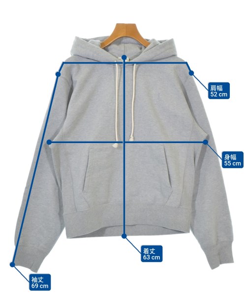 SAINT LAURENT PARIS（サンローランパリ）パーカー グレー サイズ:L メンズ/2200678302040