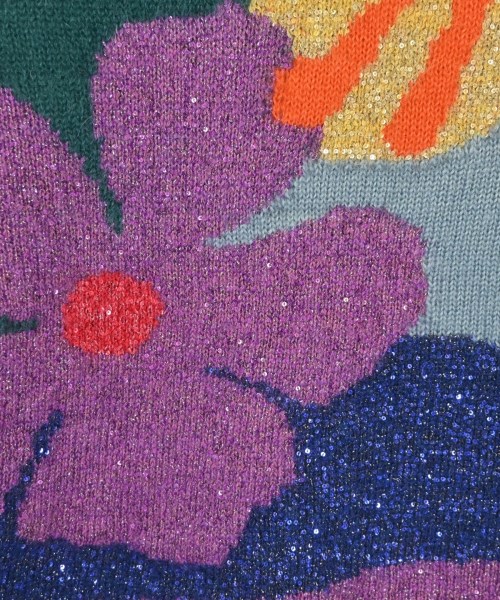 SAINT LAURENT PARIS（サンローランパリ）ニット・セーター 青 サイズ:XS レディース/2200678338018