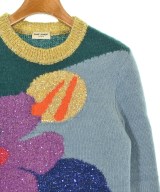 SAINT LAURENT PARIS（サンローランパリ）ニット・セーター 青 サイズ:XS レディース/2200678338018