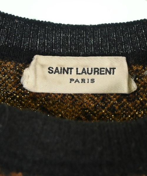 SAINT LAURENT PARIS（サンローランパリ）ニット・セーター 黒 サイズ:XS レディース/2200678338025