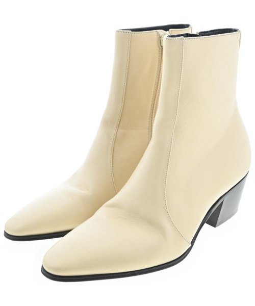 SAINT LAURENT PARIS(サンローランパリ)ブーツ 白 サイズ:EU34(20.5cm位)/2200678338032
