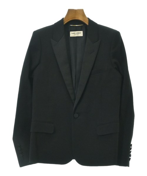 SAINT LAURENT PARIS(サンローランパリ)テーラードジャケット 黒 サイズ:36(XS位)/2200678295014
