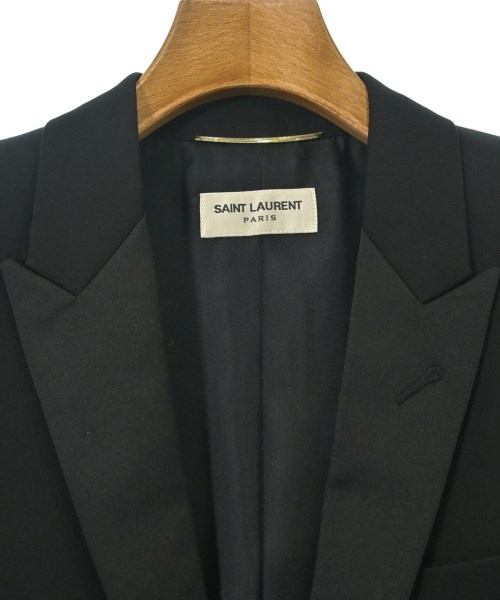 SAINT LAURENT PARIS（サンローランパリ）テーラードジャケット 黒 サイズ:36(XS位) レディース/2200678295014