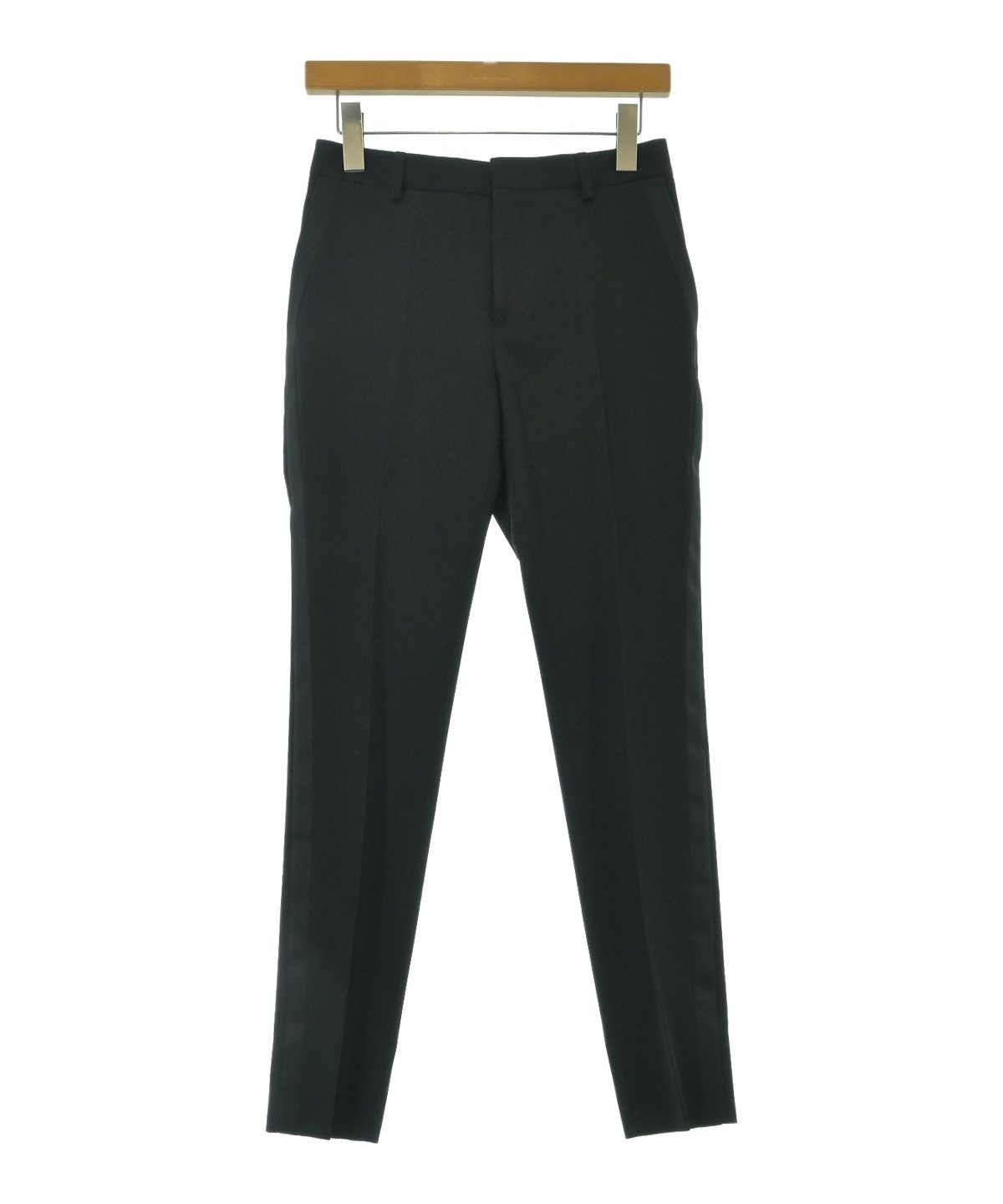 SAINT LAURENT PARIS（サンローランパリ）スラックス 黒 サイズ:36(XS