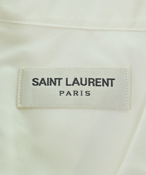 SAINT LAURENT PARIS（サンローランパリ）カジュアルシャツ 白 サイズ:36(S位) レディース/2200674227071