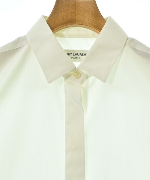 SAINT LAURENT PARIS（サンローランパリ）カジュアルシャツ 白 サイズ:36(S位) レディース/2200674227071