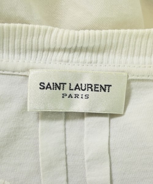 SAINT LAURENT PARIS（サンローランパリ）Tシャツ・カットソー 白 サイズ:XL メンズ/2200661739082