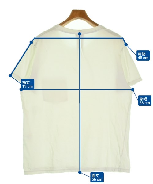 SAINT LAURENT PARIS（サンローランパリ）Tシャツ・カットソー 白 サイズ:XL メンズ/2200661739082