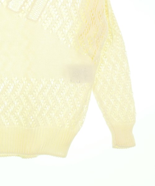 SAINT LAURENT PARIS（サンローランパリ）ニット・セーター 白 サイズ:XS レディース/2200678996317