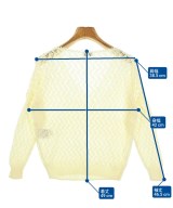 SAINT LAURENT PARIS（サンローランパリ）ニット・セーター 白 サイズ:XS レディース/2200678996317